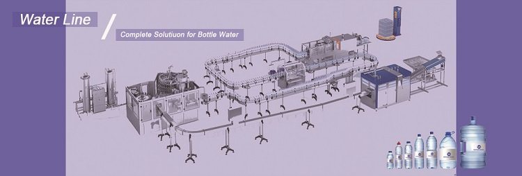 Pure Water Filling Line Automatic Drinking Water Bottling Line - Buy ...